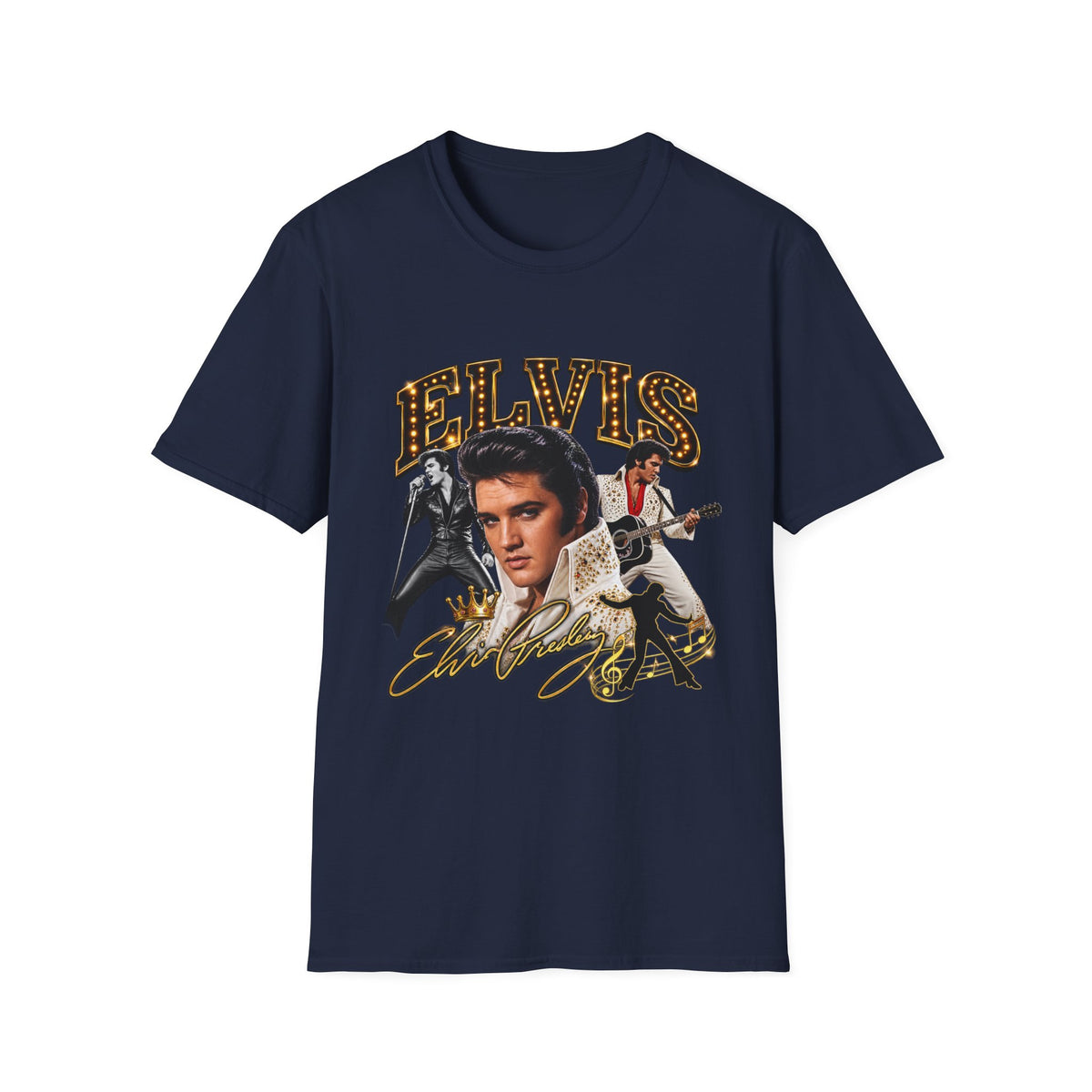 Elvis Concert Unisex Softstyle T-Shirt