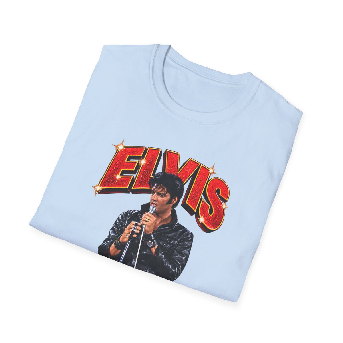 Glittering Elvis Performance Cutout Tee