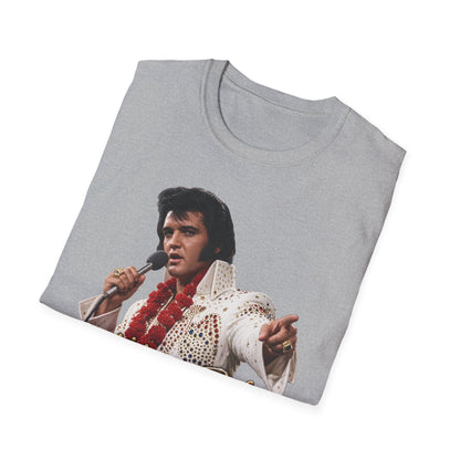 Elvis Pointing Unisex Softstyle T-Shirt