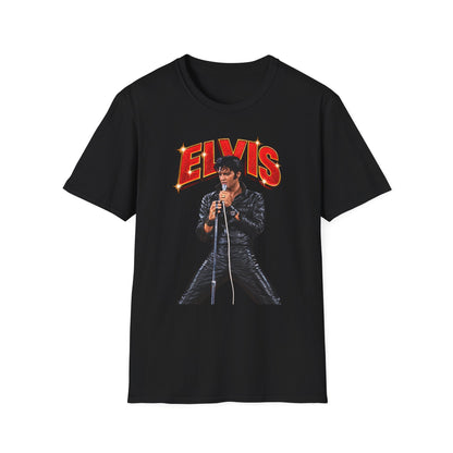 Glittering Elvis Performance Cutout Tee