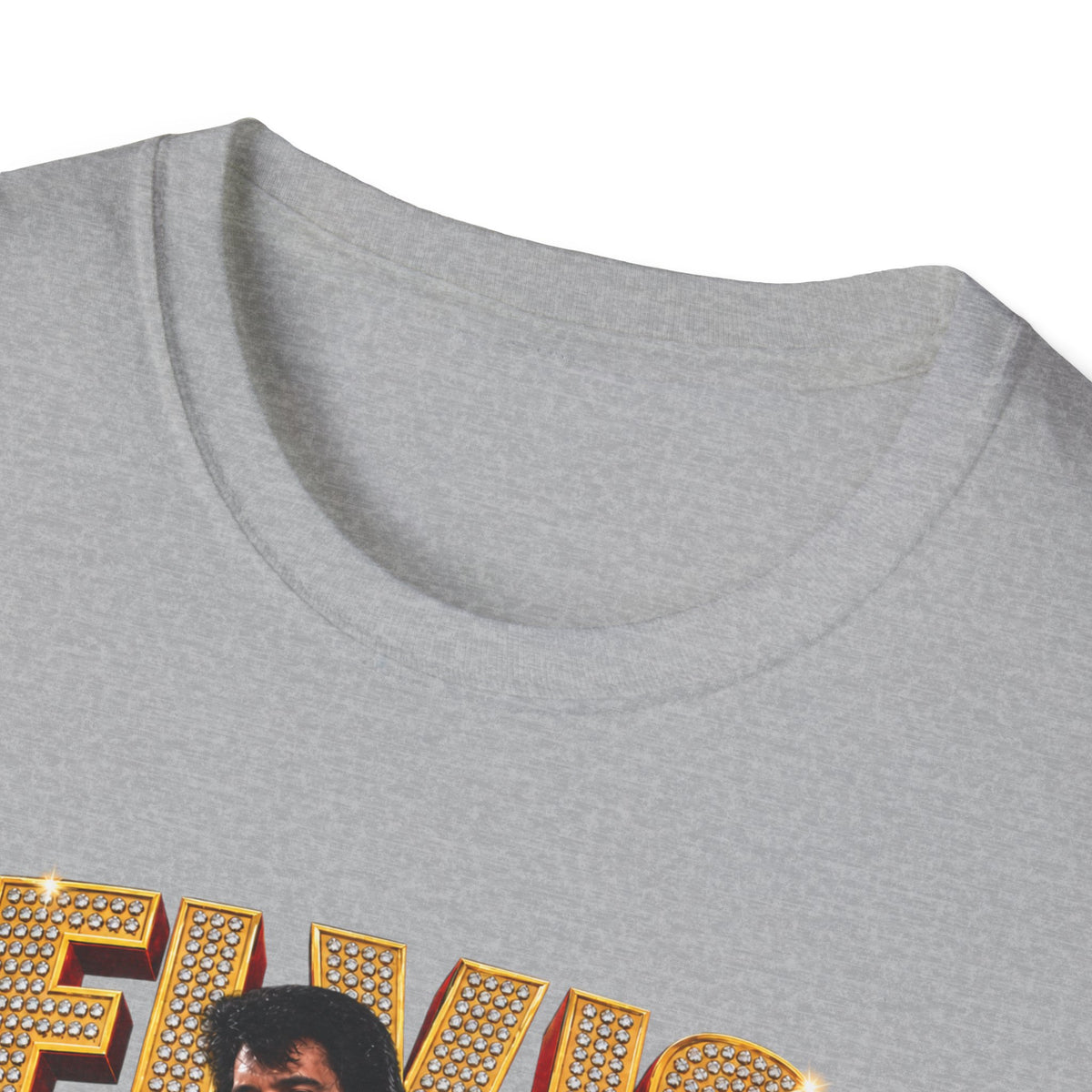 Elvis Presley Vintage Graphic T‑Shirt — 'Elvis' Signature Concert Tee