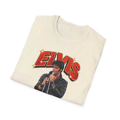 Glittering Elvis Performance Cutout Tee