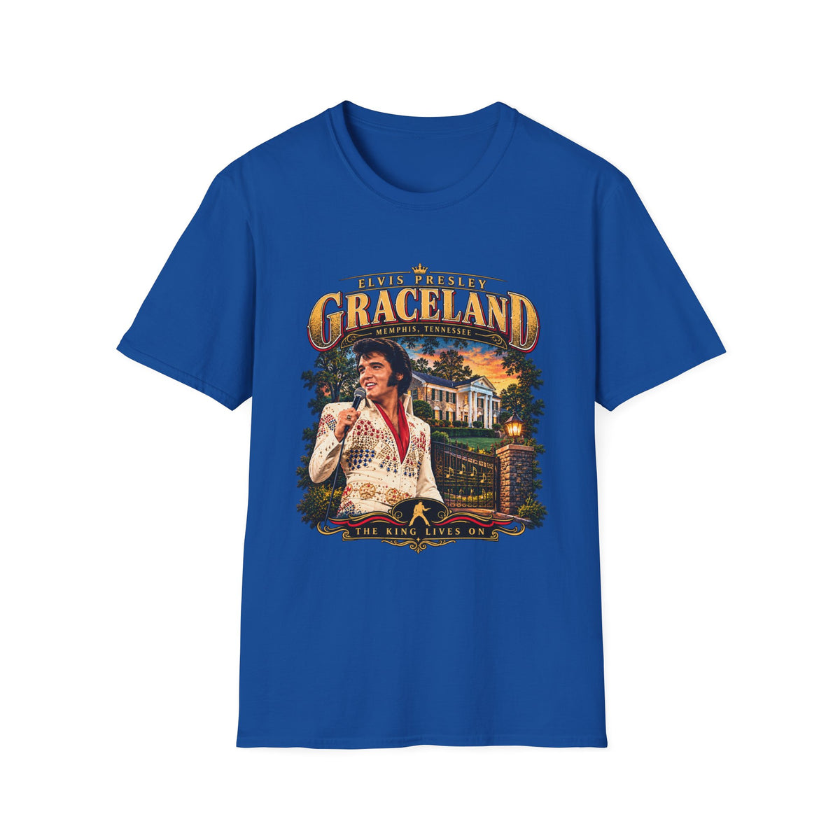 Graceland Elvis Presley Vintage Tour T-Shirt