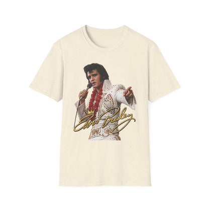 Elvis Pointing Unisex Softstyle T-Shirt