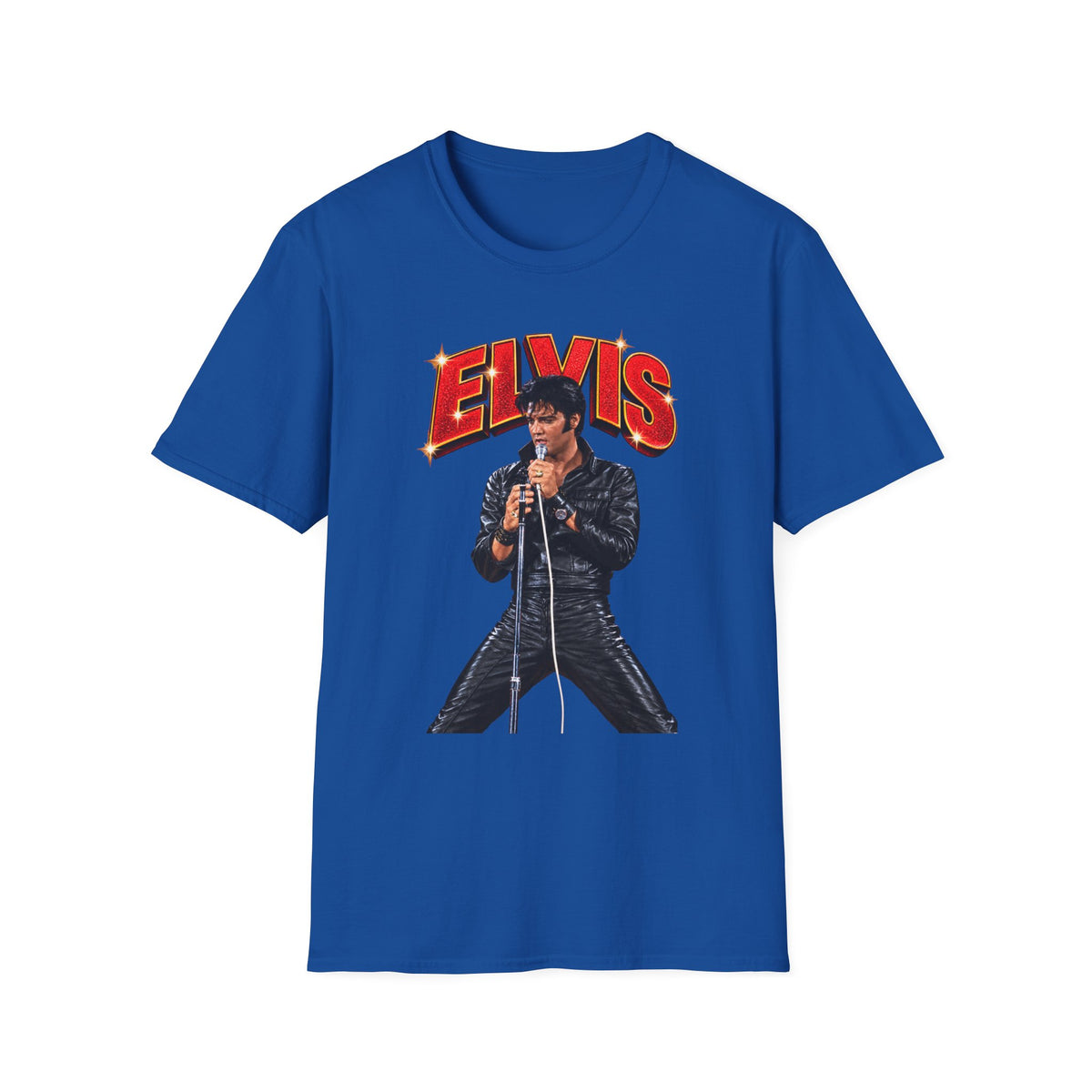 Glittering Elvis Performance Cutout Tee