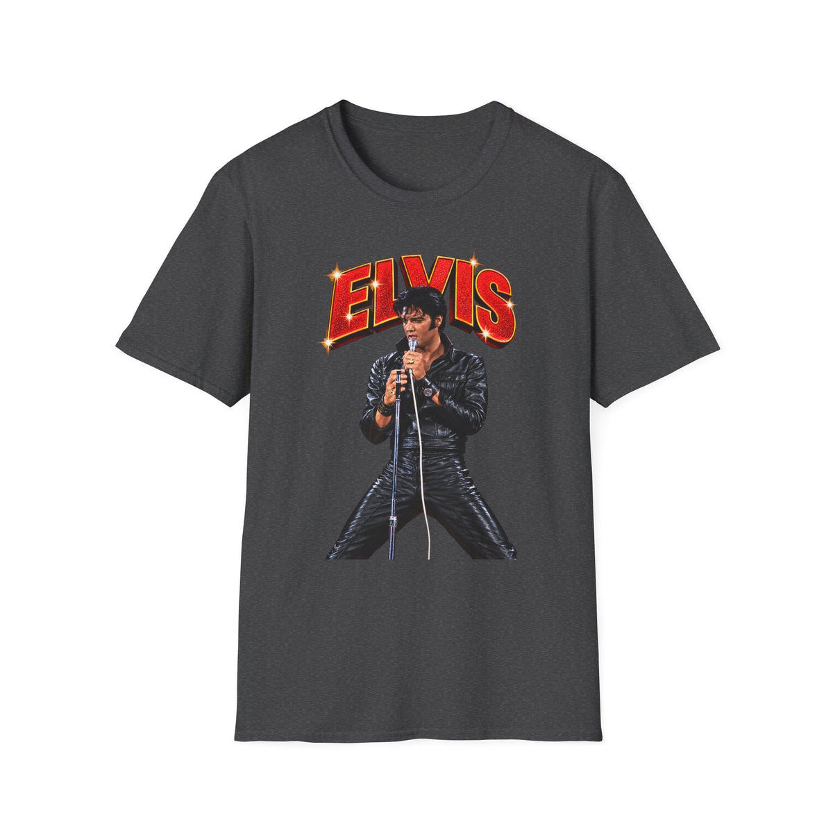 Glittering Elvis Performance Cutout Tee