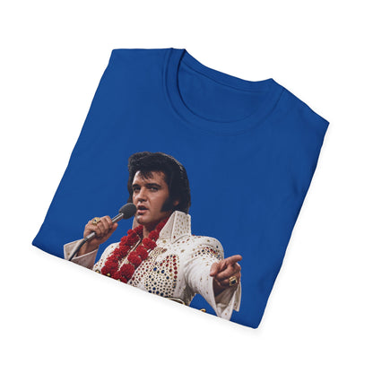 Elvis Pointing Unisex Softstyle T-Shirt
