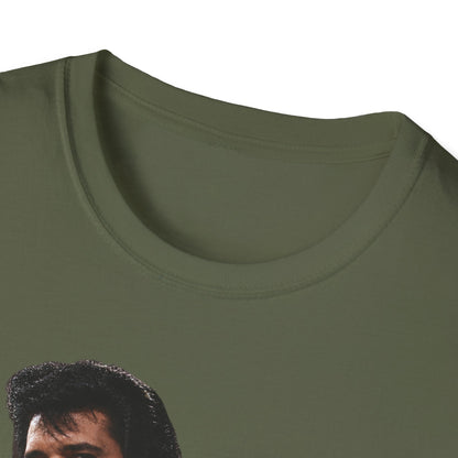 Elvis Pointing Unisex Softstyle T-Shirt