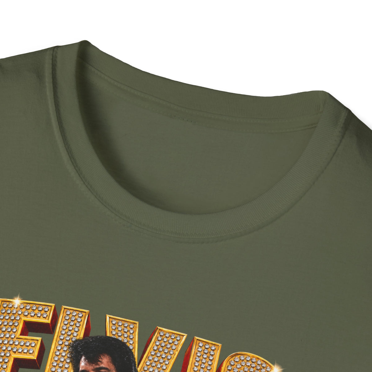 Elvis Presley Vintage Graphic T‑Shirt — 'Elvis' Signature Concert Tee