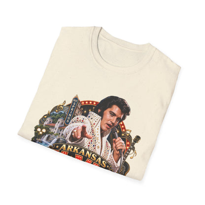 Hot Springs Elvis Festival Unisex Softstyle T-Shirt