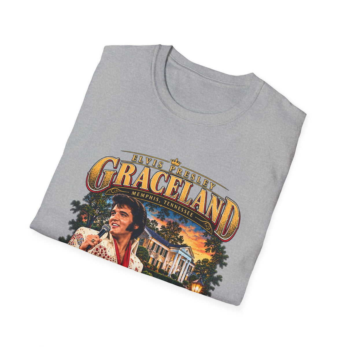 Graceland Elvis Presley Vintage Tour T-Shirt