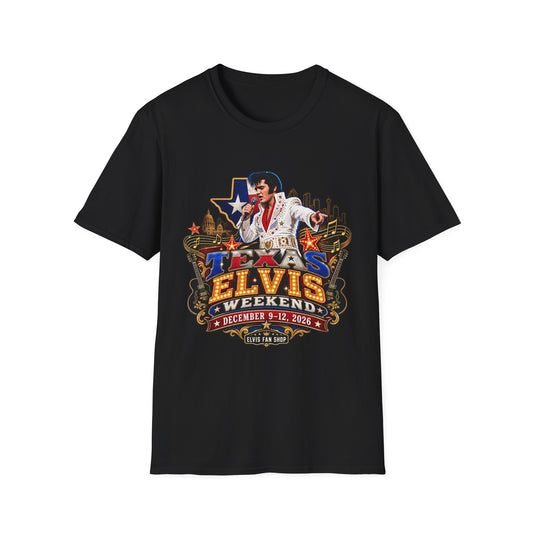 Elvis Texas Weekend 2026 T-Shirt — December Tribute Concert Tee