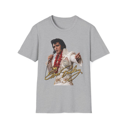 Elvis Pointing Unisex Softstyle T-Shirt