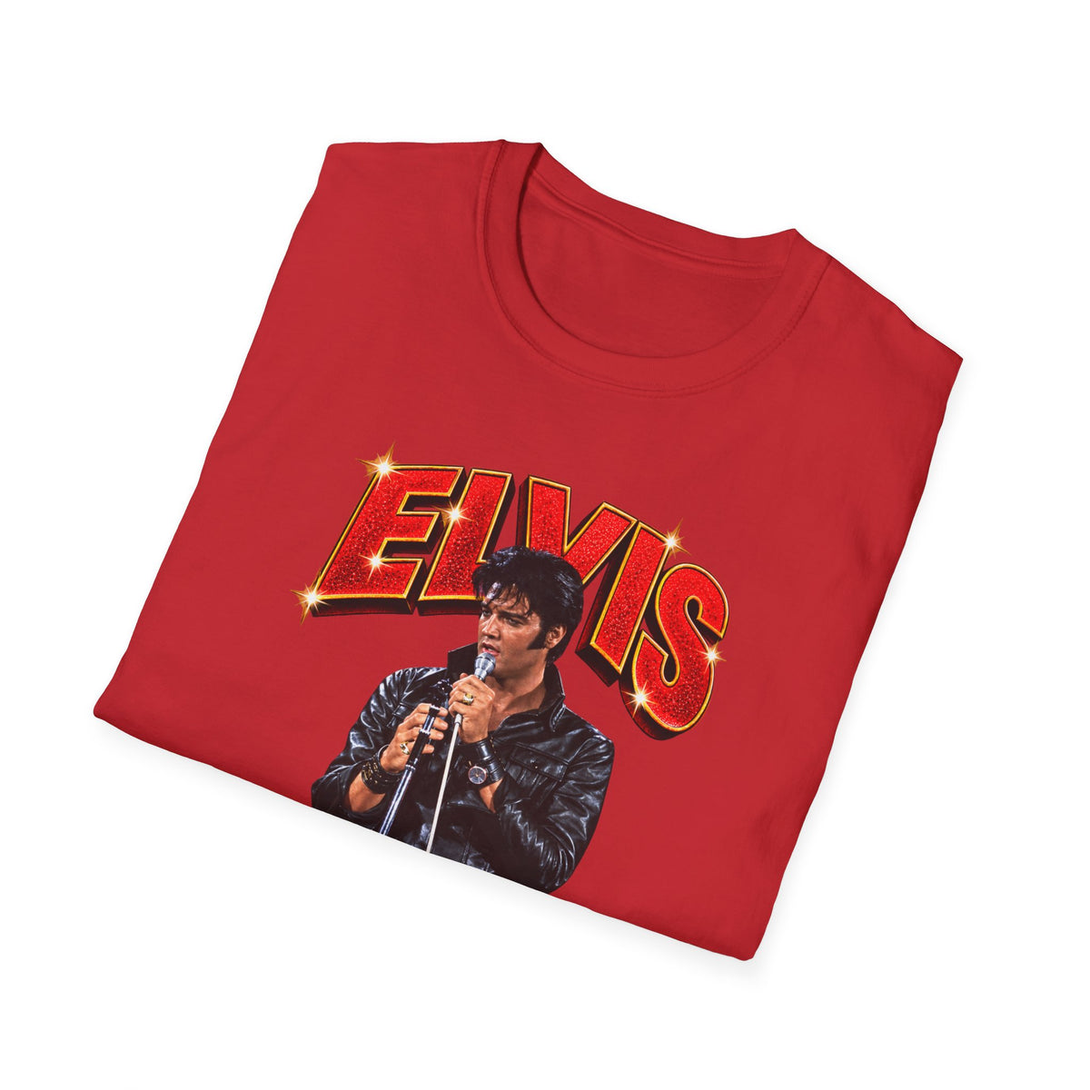 Glittering Elvis Performance Cutout Tee
