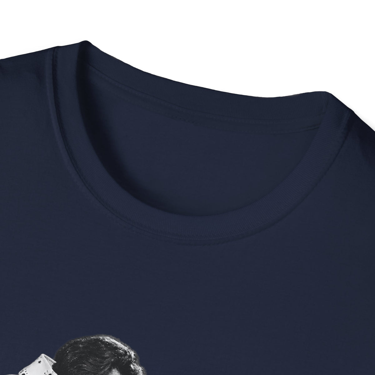 Kneeling Elvis Vintage Script Tee