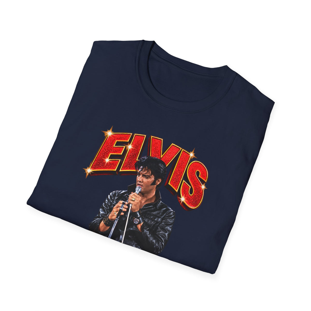 Glittering Elvis Performance Cutout Tee