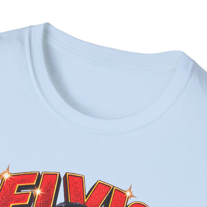 Glittering Elvis Performance Cutout Tee
