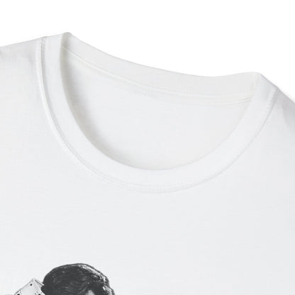 Kneeling Elvis Vintage Script Tee