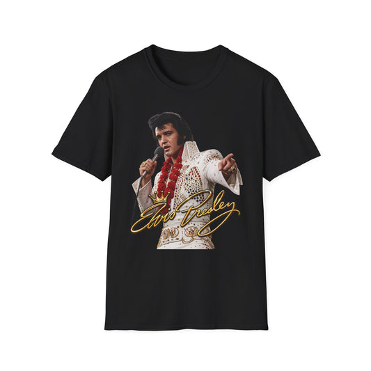 Elvis Pointing Unisex Softstyle T-Shirt