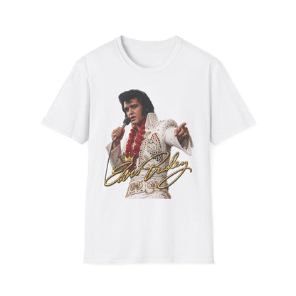 Elvis Pointing Unisex Softstyle T-Shirt