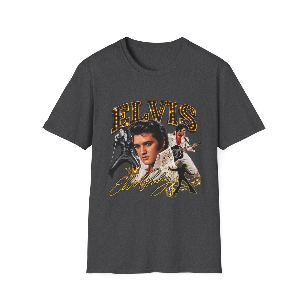 Elvis Concert Unisex Softstyle T-Shirt