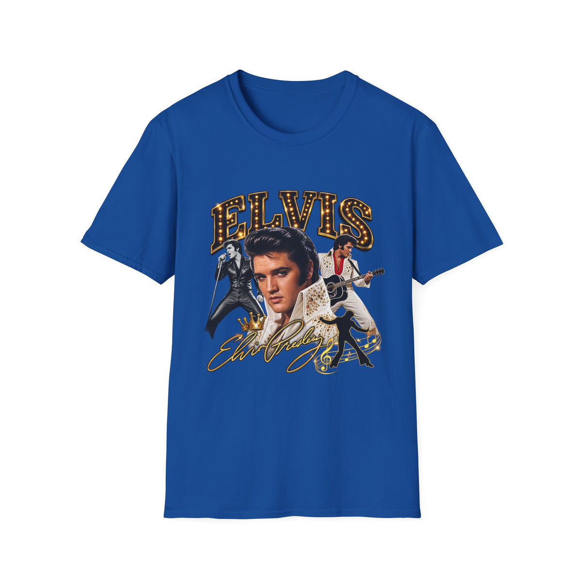 Elvis Concert Unisex Softstyle T-Shirt
