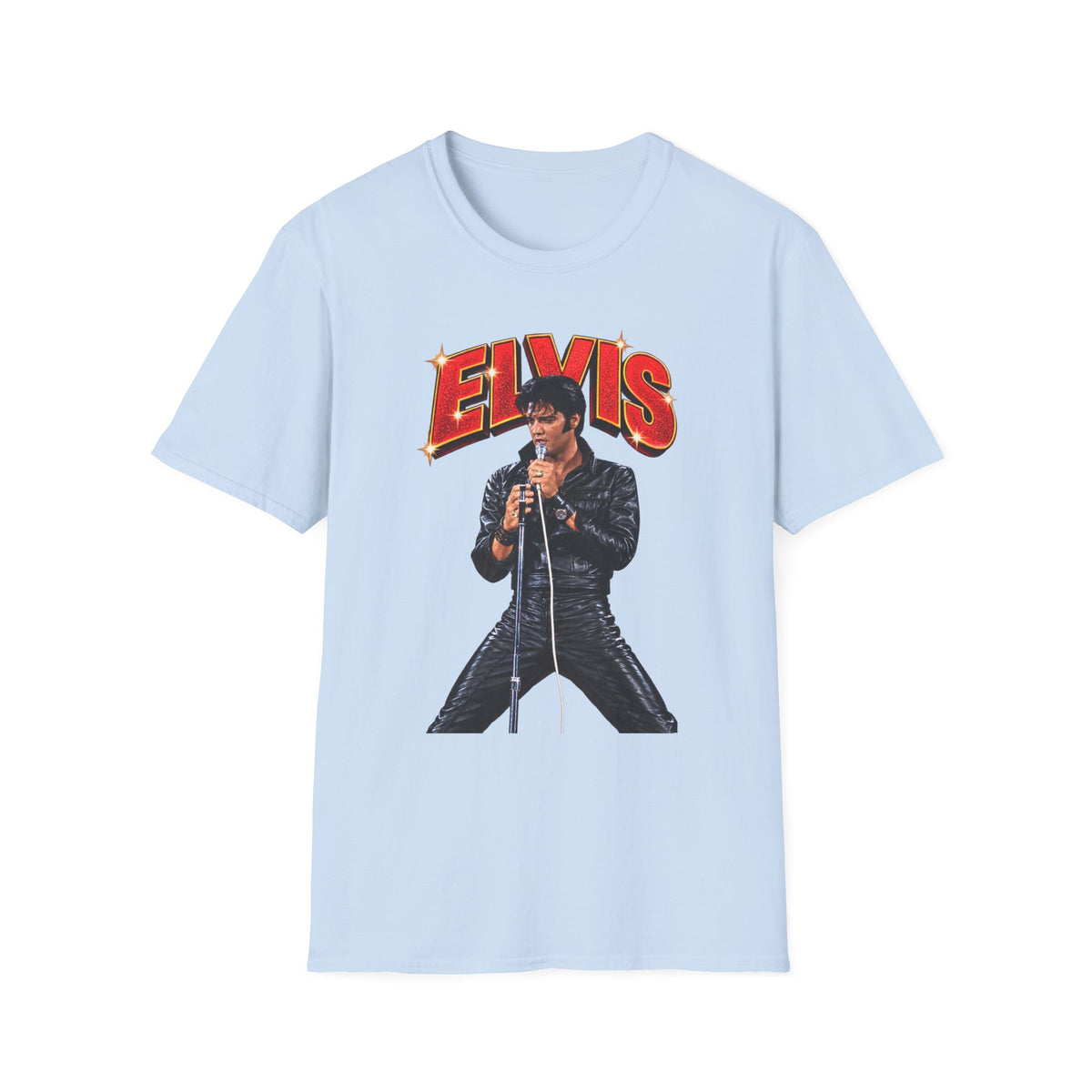 Glittering Elvis Performance Cutout Tee