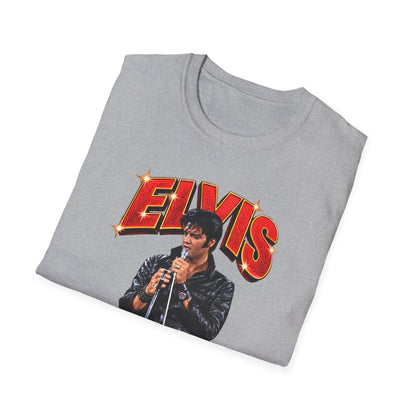 Glittering Elvis Performance Cutout Tee
