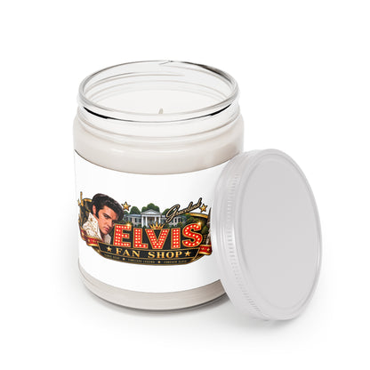 Elvis Fan Shop Scented Soy Candle — 9oz Jar