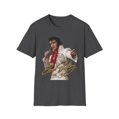 Elvis Pointing Unisex Softstyle T-Shirt