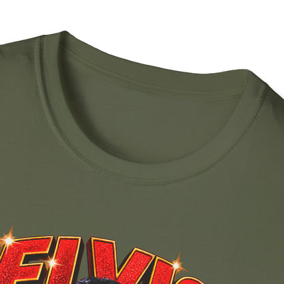 Glittering Elvis Performance Cutout Tee