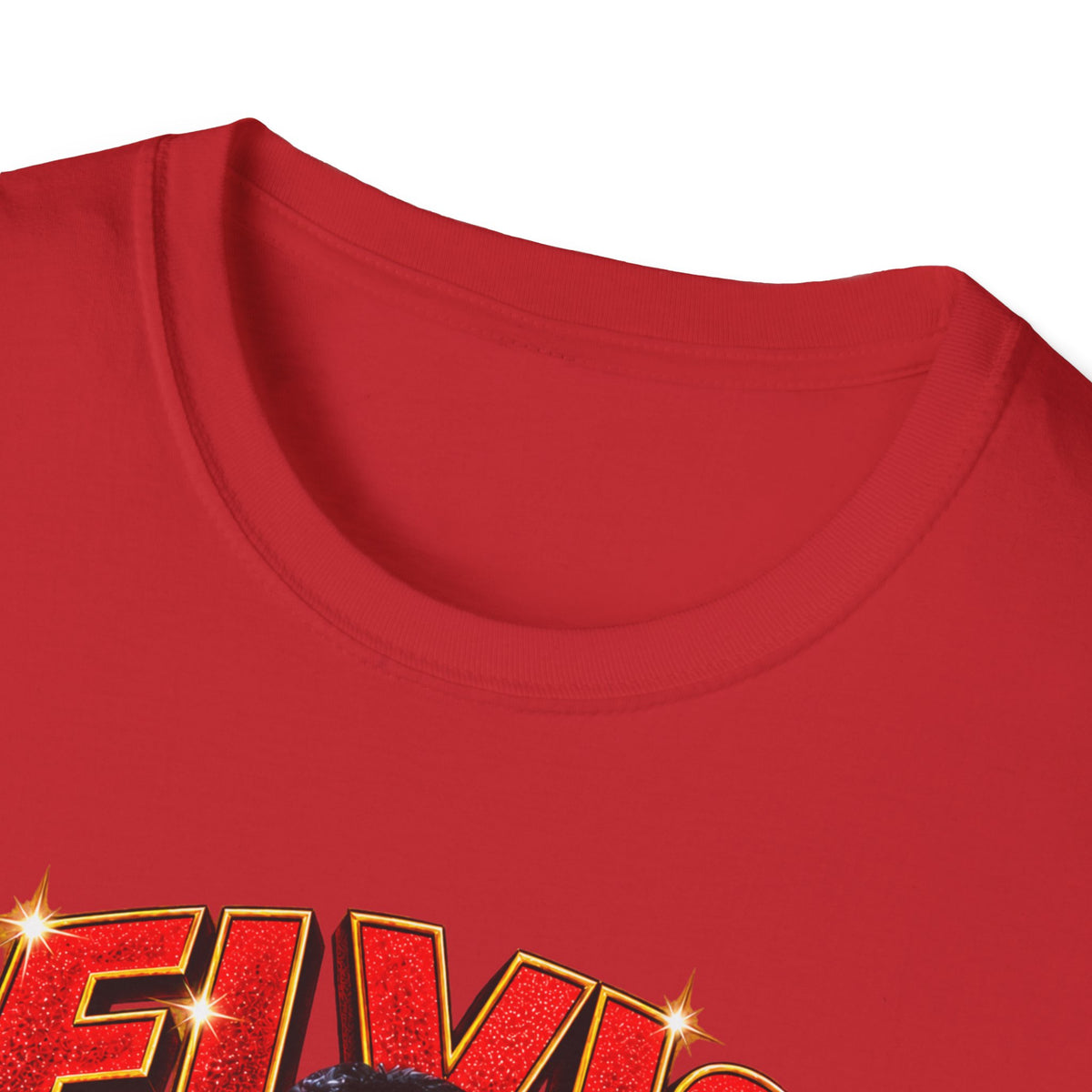 Glittering Elvis Performance Cutout Tee