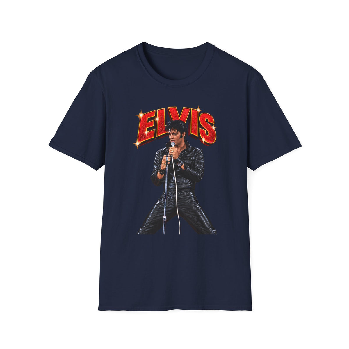Glittering Elvis Performance Cutout Tee