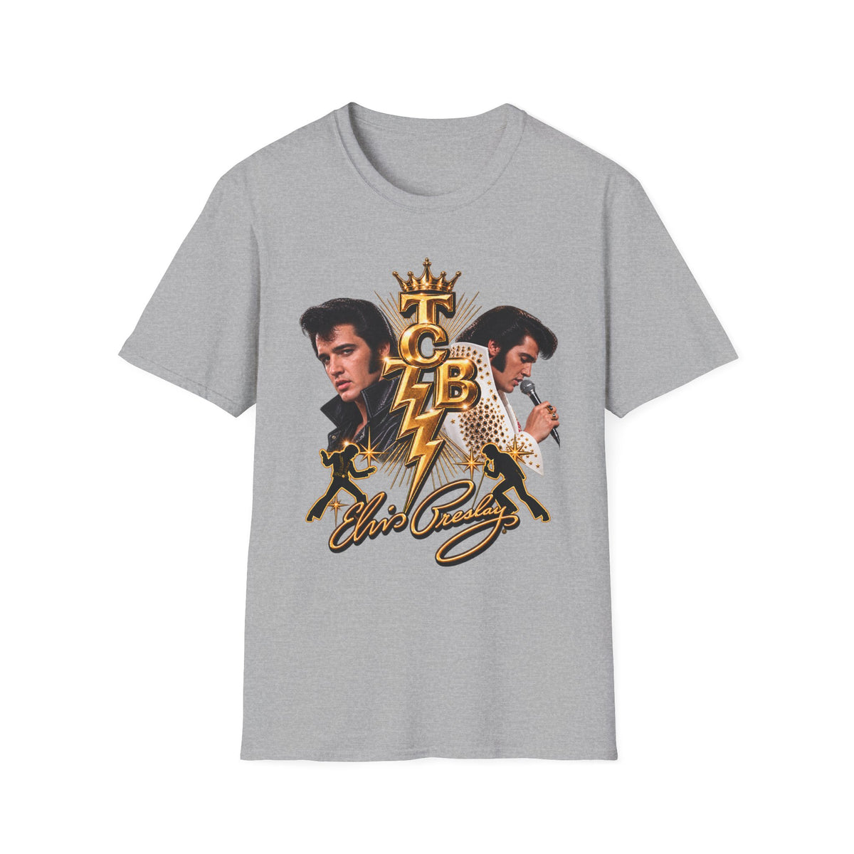 Retro Rock Legend Graphic T-Shirt