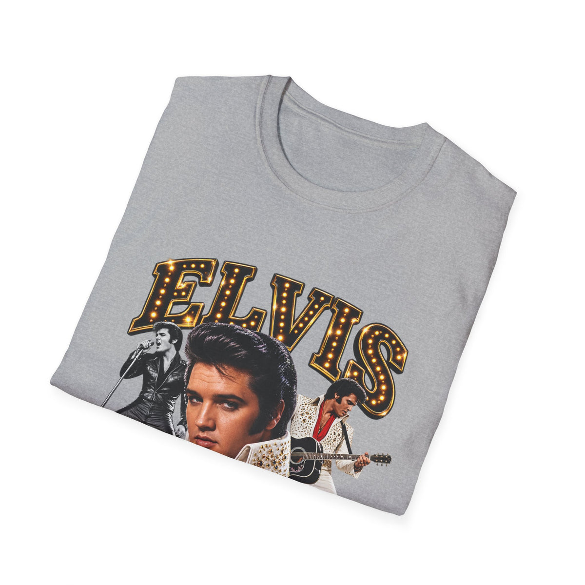 Elvis Concert Unisex Softstyle T-Shirt