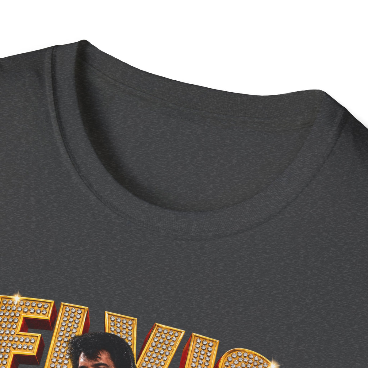 Elvis Presley Vintage Graphic T‑Shirt — 'Elvis' Signature Concert Tee