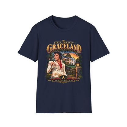 Graceland Elvis Presley Vintage Tour T-Shirt