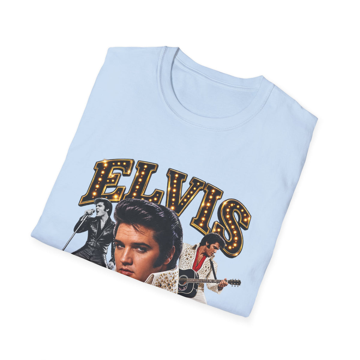 Elvis Concert Unisex Softstyle T-Shirt