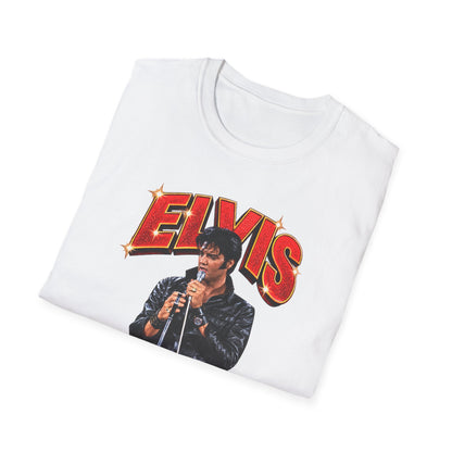 Glittering Elvis Performance Cutout Tee