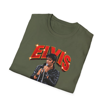 Glittering Elvis Performance Cutout Tee