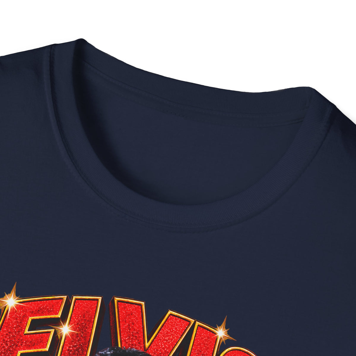 Glittering Elvis Performance Cutout Tee