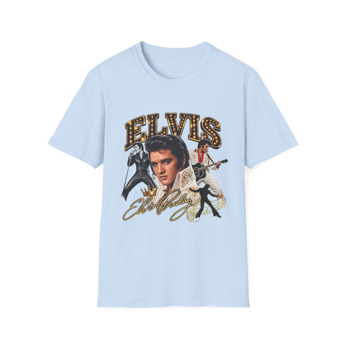 Elvis Concert Unisex Softstyle T-Shirt