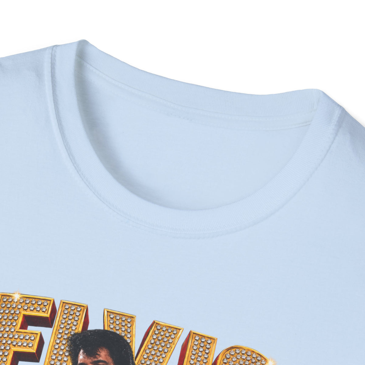 Elvis Presley Vintage Graphic T‑Shirt — 'Elvis' Signature Concert Tee