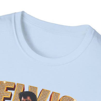 Elvis Presley Vintage Graphic T‑Shirt — 'Elvis' Signature Concert Tee