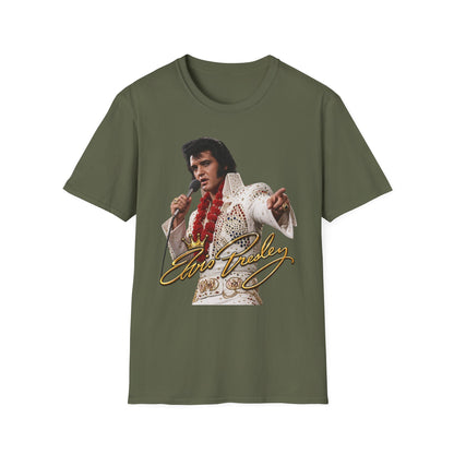 Elvis Pointing Unisex Softstyle T-Shirt