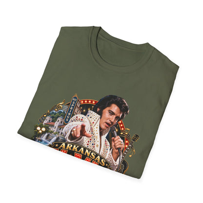 Hot Springs Elvis Festival Unisex Softstyle T-Shirt