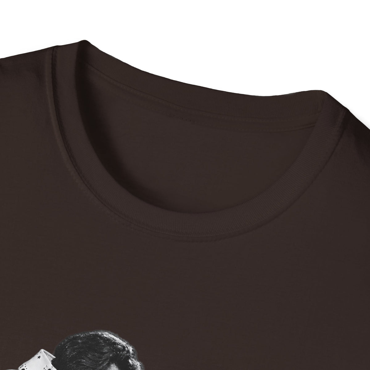 Kneeling Elvis Vintage Script Tee