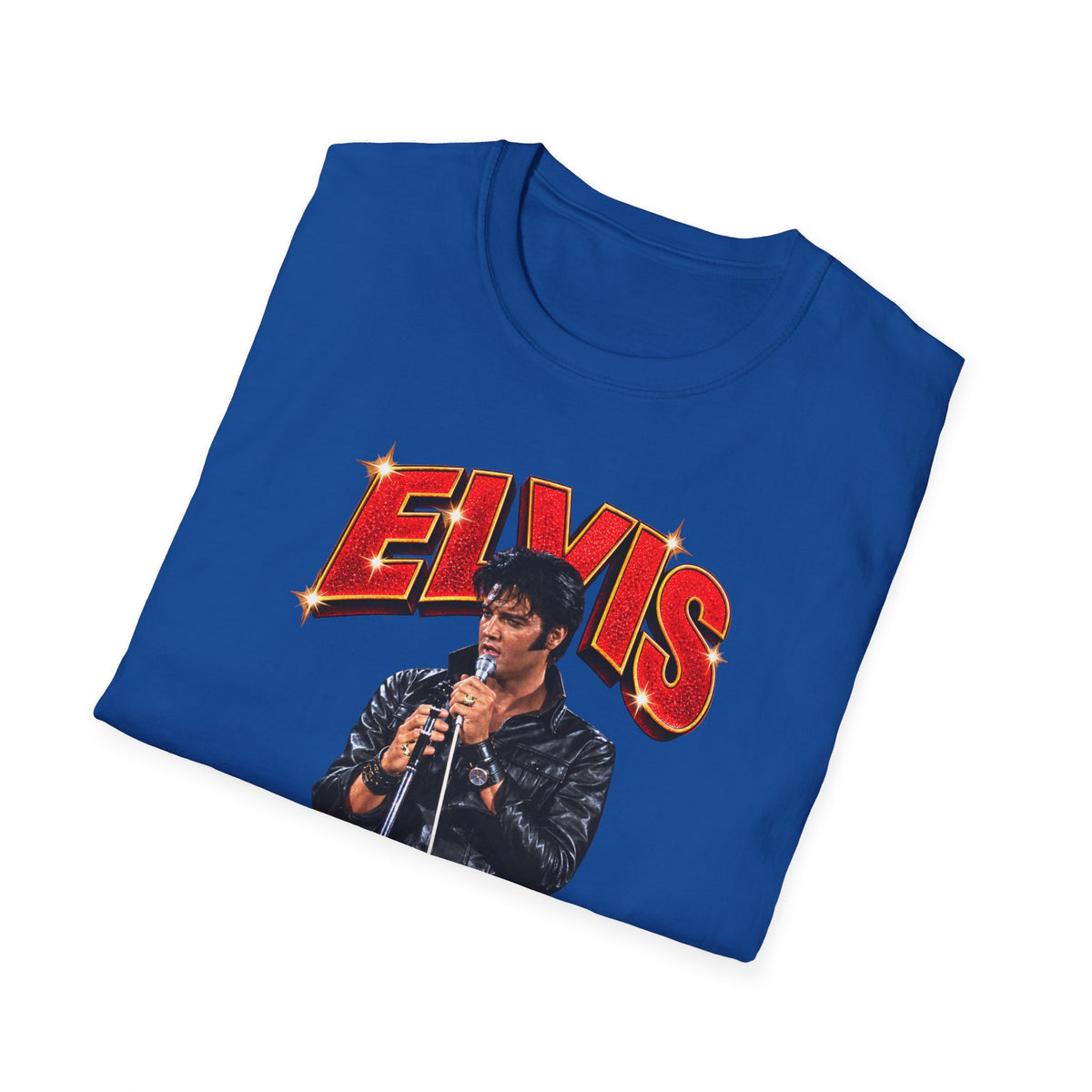 Glittering Elvis Performance Cutout Tee