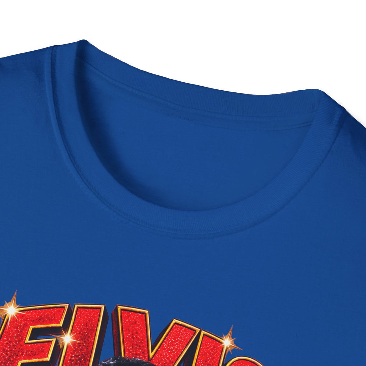Glittering Elvis Performance Cutout Tee