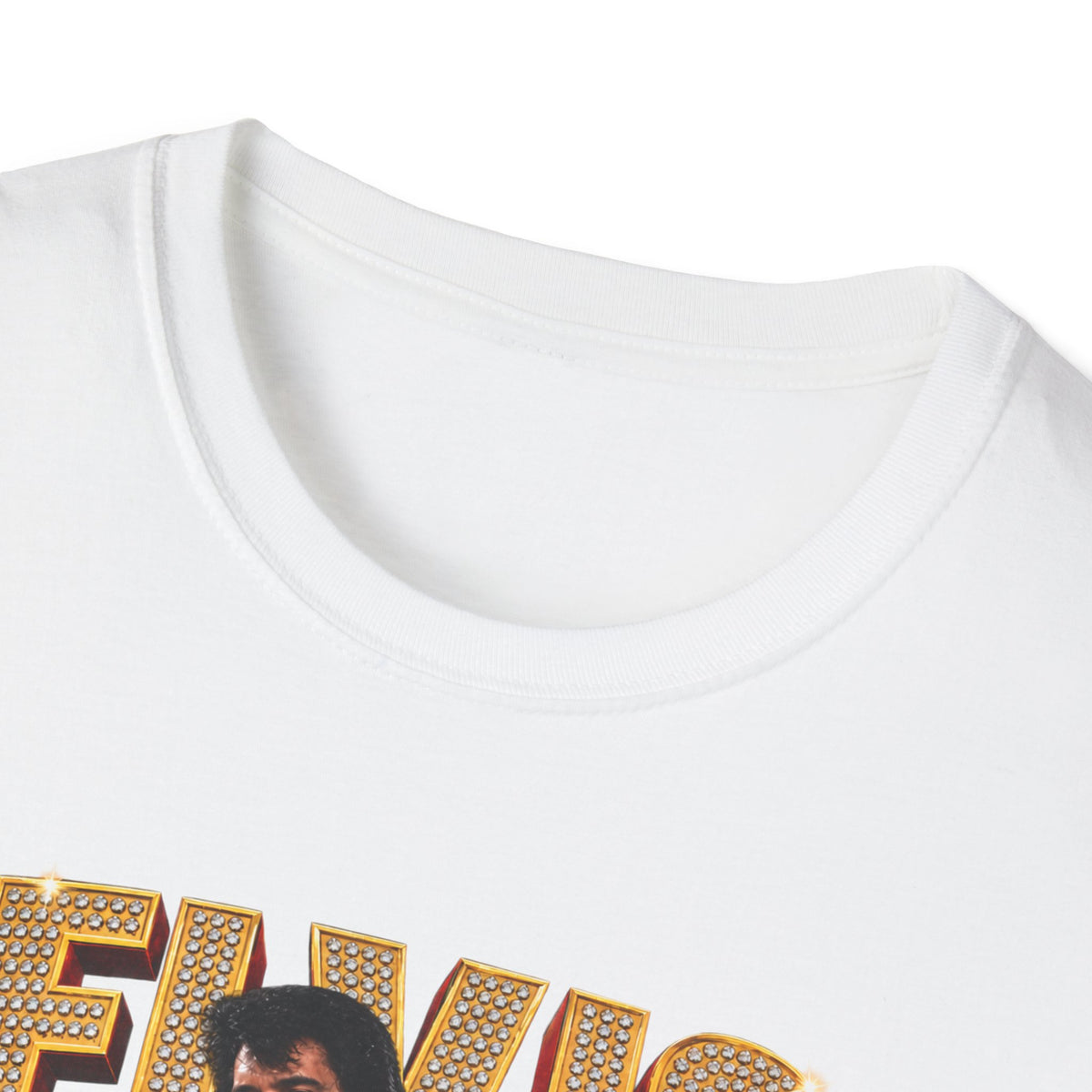 Elvis Presley Vintage Graphic T‑Shirt — 'Elvis' Signature Concert Tee